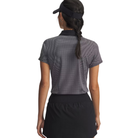 Under Armour Playoff 3.0 Printed Polo Zwart Dames