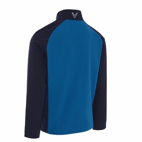 Callaway 1/2 Zip Heren Waterresistant Windproof Jacket Peacoat