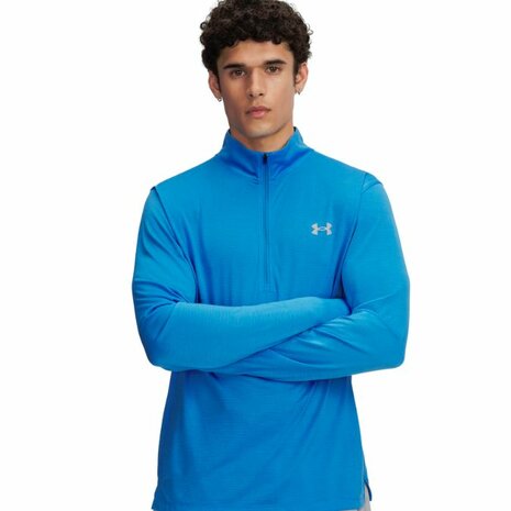 Under Armour Drive Wind Half Zip-Blauw