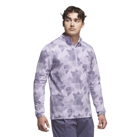 didas Go-To Print Z PowPlu Heren Midlayer