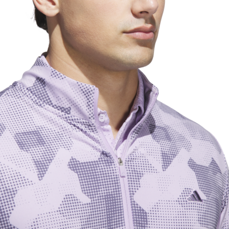 didas Go-To Print Z PowPlu Heren Midlayer