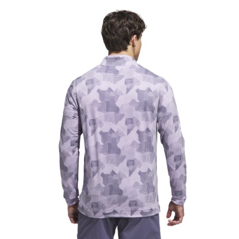 didas Go-To Print Z PowPlu Heren Midlayer