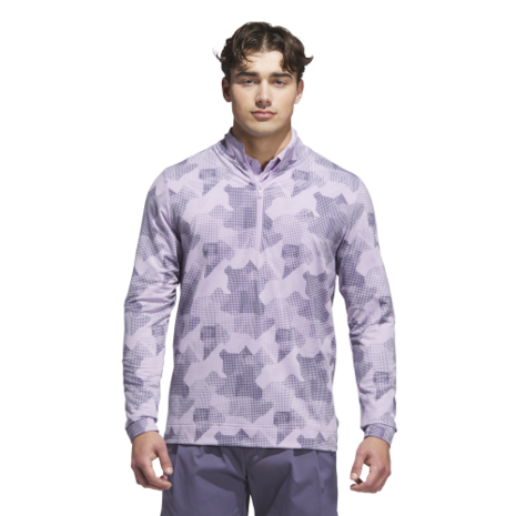 didas Go-To Print Z PowPlu Heren Midlayer