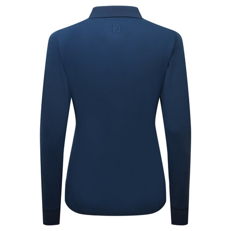Footjoy ThermoSeries  Langemouw Golfpolo Navy