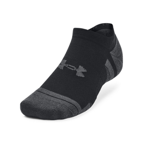 Under Armour Performance Tech Golfsokken Kort Zwart 3 pack 