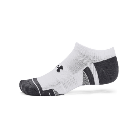 Under Armour Performance Tech Golfsokken Kort Wit 3 pack 