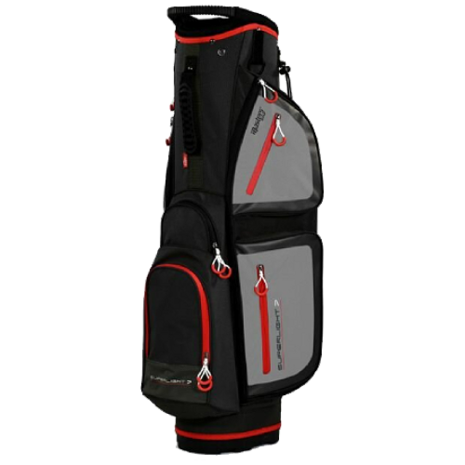 Masters Superlight 7 Cartbag Zwart Rood