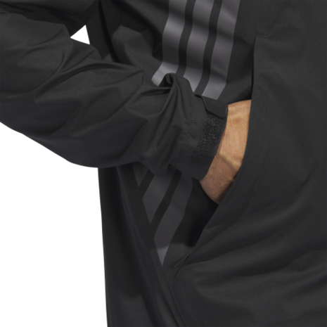 Adidas Heren Waterdichte Golfjas Clima Performance Zwart