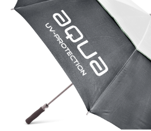 Big Max Aqua UV Golf Paraplu Charcoal Wit Olive
