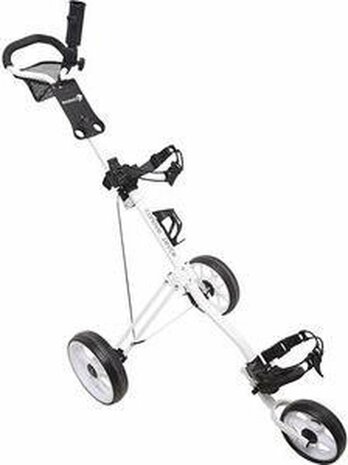 Cougar Track 3 wiel Golftrolley Wit