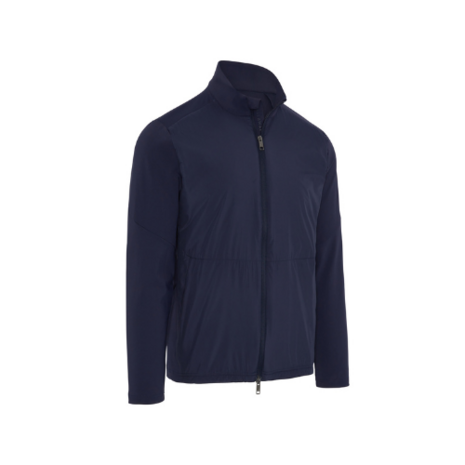 Callaway Mixed Media Full Zip Golfjas Heren Peacoat