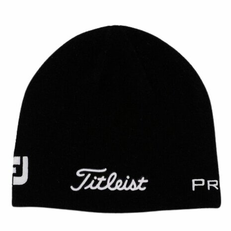 Titleist Tour Merino Beanie Zwart