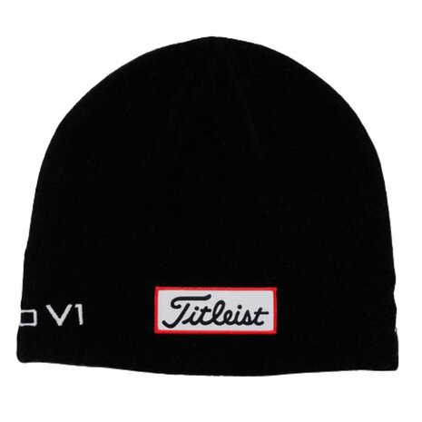 Titleist Tour Merino Beanie Zwart