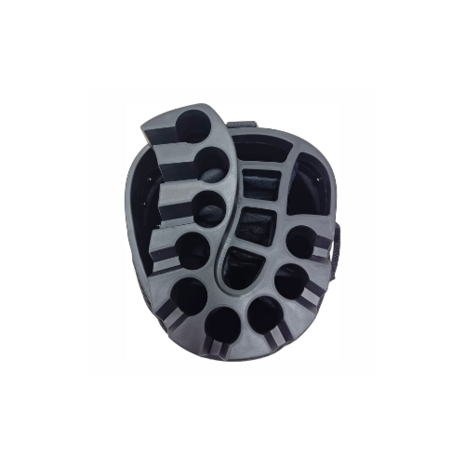 Fastfold Cartbag Ventura Groen/Zwart/Geel