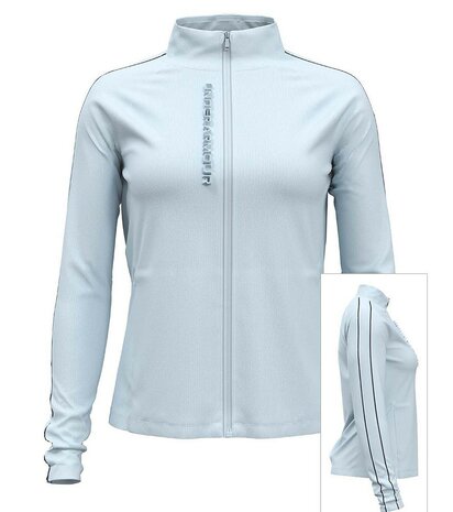 Dames Midlayer Under Armour FZ Nimbus Blue Maat S