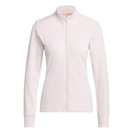 Adidas Dames W Textured Golfvest Zalm