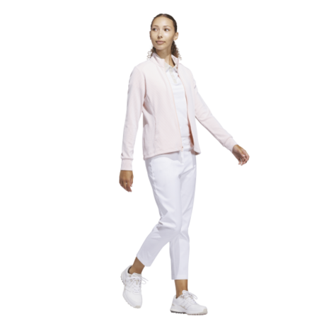 Adidas Dames W Textured Golfvest Zalm