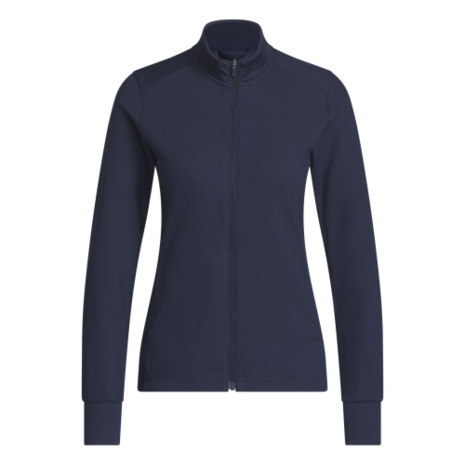 Adidas Dames W Textured Golfvest Navy
