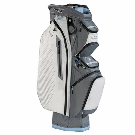 Sun Mountain C-130 H2NO Cartbag Waterdicht Nickel Platinum Ash