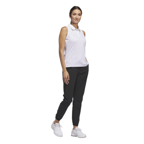 Adidas W Ultimate Printed Dames Mouwloze Polo AOP