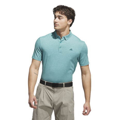 Adidas Heren Golfpolo Go To Rise Print Purtea