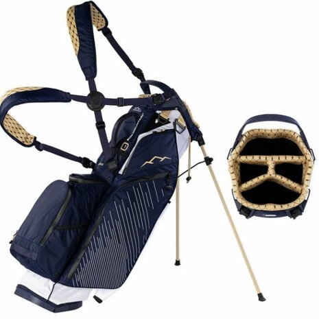 Sun Mountain H2NO Waterdichte Standbag 3.5 Nickel White Gold