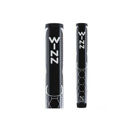 Winn Pro X 1.60 Putter Grip Zwart Zilver