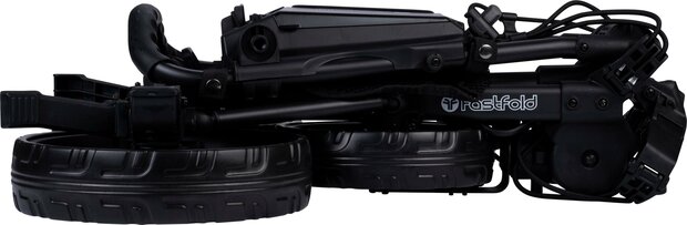 Fastfold Trolley Compact+ Zwart 3-Wiel