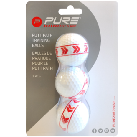 Pure4Golf Putt Path training Balls