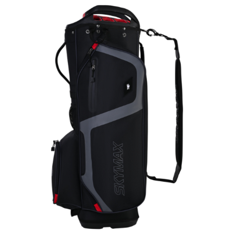 Skymax Cartbag Zwart/Rood/Grijs 2025