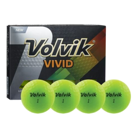 Volvik Vivid Golfballen Lime