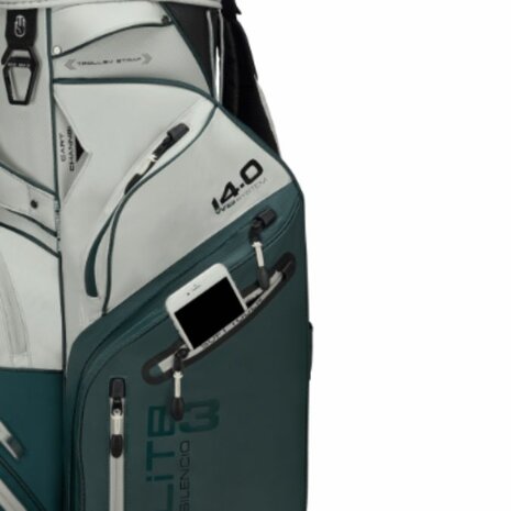 Big Max Silencio 3 Dri Lite Cartbag Groen Beige