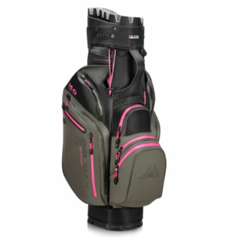 Big Max Silencio 3 Dri Lite Cartbag Grijs Zwart Pink