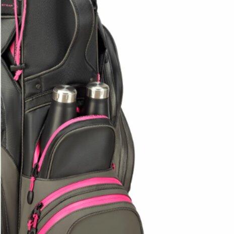 Big Max Silencio 3 Dri Lite Cartbag Grijs Zwart Pink