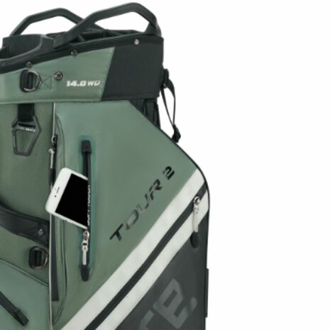 Big Max Drilite Tour 2 Cartbag Zwart Olijf 2026