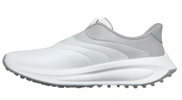 Skechers Slip+Ins Flow SI Twist Heren Golfschoenen Wit Grijs