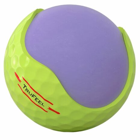 Titleist TruFeel Golfballen Geel 2026