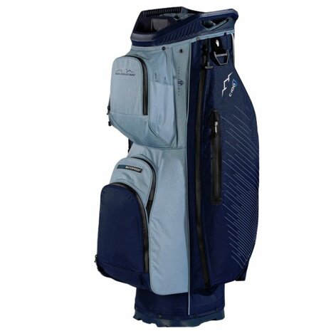 Sun Mountain C-100 Cartbag Waterdicht Navy Ash Platinum