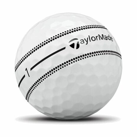 Taylormade TP5 Stripe Golfballen Wit 2026
