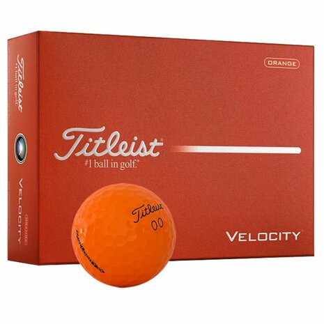 Titleist Velocity Golfballen Oranje 2026
