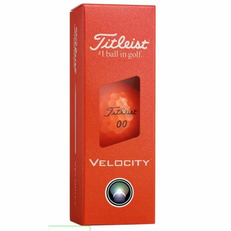 Titleist Velocity Golfballen Oranje 2026