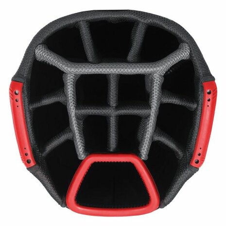 BagBoy DG Lite 3 Cartbag Charcoal Rood