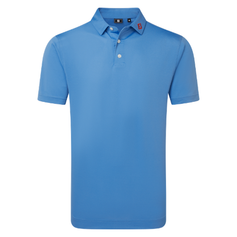 Footjoy Stretch Pique Poloshirt Field Coastal Blue