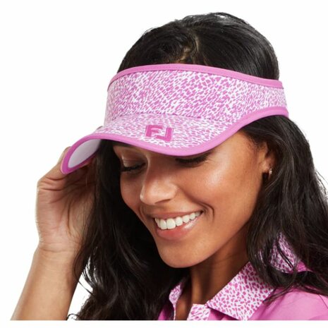 FootJoy Dames Visor Berry Animal