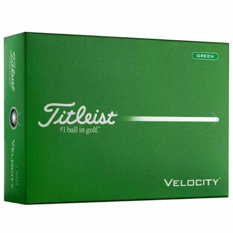 Titleist Velocity Golfballen Groen 2026