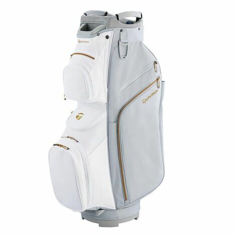 Taylormade TM24 Cartbag Kalea Grijs Wit Goud