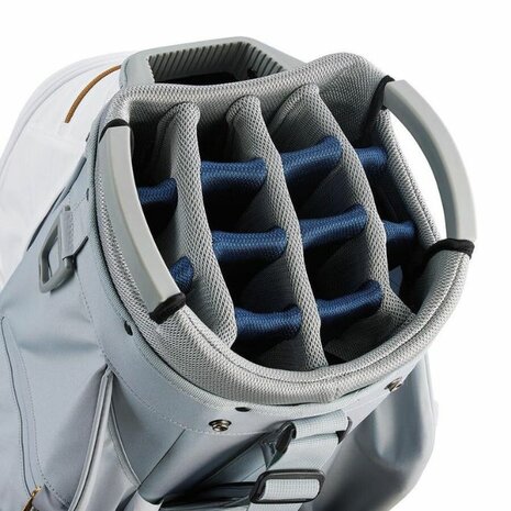 Taylormade TM24 Cartbag Kalea Grijs Wit Goud