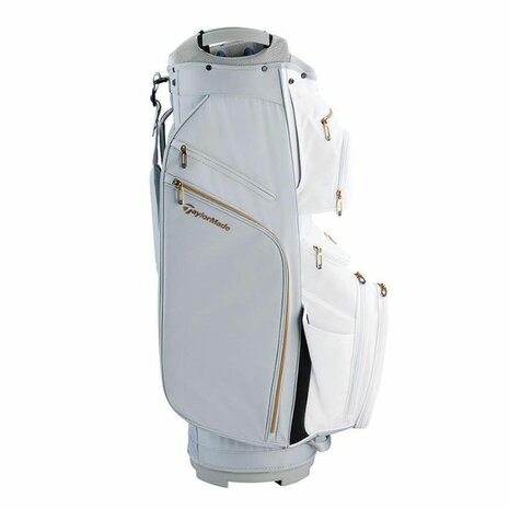 Taylormade TM24 Cartbag Kalea Grijs Wit Goud