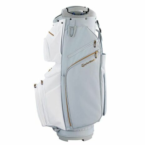 Taylormade TM24 Cartbag Kalea Grijs Wit Goud