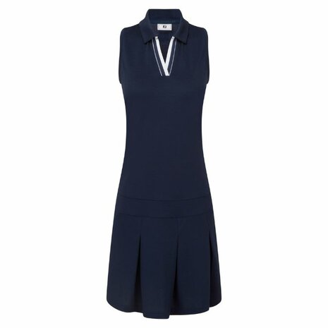 Footjoy Dames Pleated GolfJurk Navy
